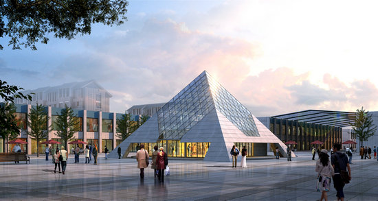 滕州金字塔网架